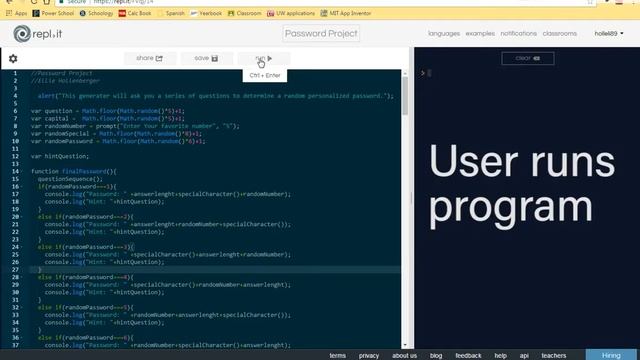 Personalized Password Generator