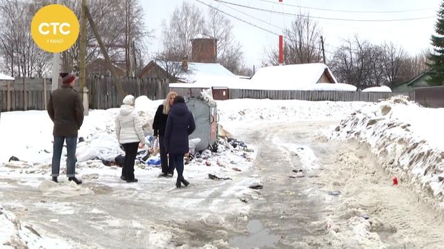Мусор в Талице не вывозят смотреть онлайн
