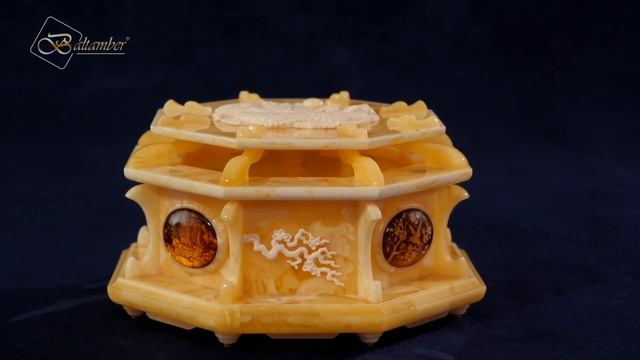 Handmade amber box Dragon. Янтарная шкатулка "Дракон". Baltamber - Mystery of the Sunstone смотреть онлайн