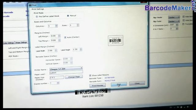 How to generate 2D barcode labels using DRPU Barcode Maker Software смотреть онлайн