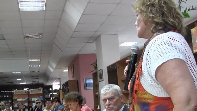 Людмила Кулик-Куракова в библиотеке им. Лермонтова в Ярославле смотреть онлайн