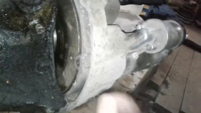 Примерка 10-ой коробки к 8-му двигателю./Fitting the 10th box to the 8th engine. смотреть онлайн