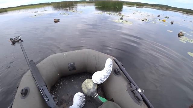 ЭТО ЛУЧШАЯ ОХОТА НА УТКУ С ЧУЧЕЛАМИ! Открытие охоты на утку. смотреть онлайн