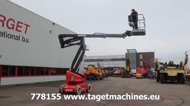 778155 MANITOU 150AET2 ELECTRIC ARTICULATED BOOM WORK LIFT 1500CM 2006 509724