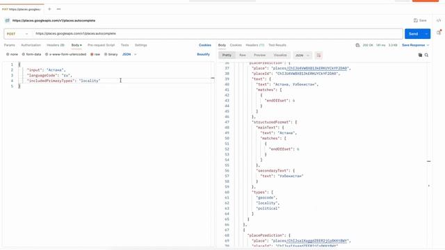 Google Places API (New) Demo смотреть онлайн