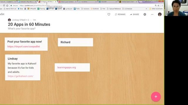 Webinar by Ms. Lindsay O’Neill on the Topic: Education Websites and Apps смотреть онлайн