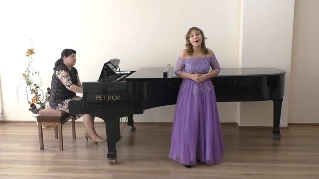 Очаева Александра. "Сольное академическое пение" 2 группа. Муз. А. Даргомыжского "Юноша и дева" смотреть онлайн