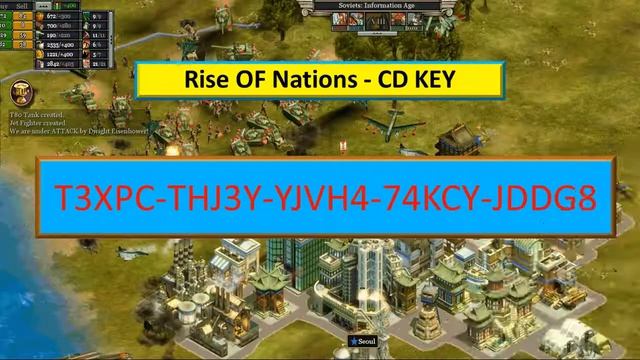 Rise OF Nations - CD KEY - SanSoftTech Official смотреть онлайн