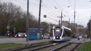 Трамвай 71-931М Витязь-Москва 3.0 №6 Метро Сокол - Братцево