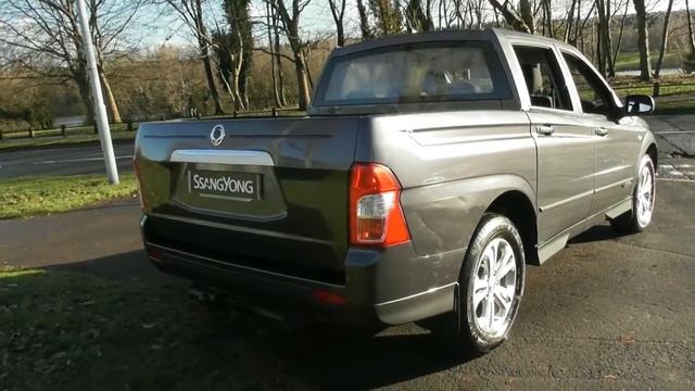 SsangYong KORANDO 2.0 SPORT SE finished in Techno Grey ,video walkaround ! смотреть онлайн