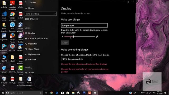 how to change font size windows 10 смотреть онлайн