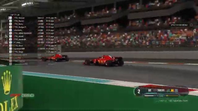 TTFL S4 R11 Abu Dhabi F1 2018 смотреть онлайн