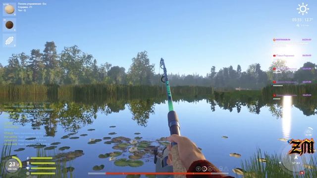 Русская Рыбалка 4! 18+ Russian Fishing 4 ZM-ey лещ + щука! смотреть онлайн