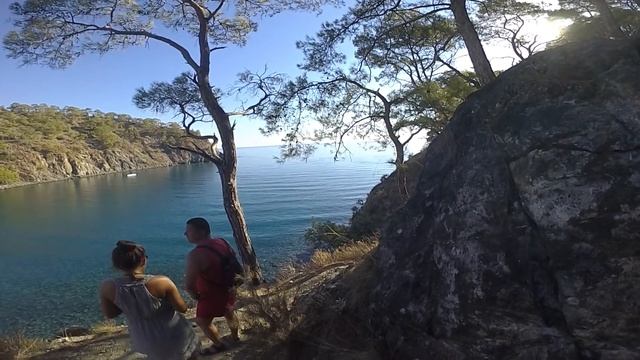 2. РАЙСКАЯ БУХТА Ликийская Тропа пешком с Чамьюва (Кемер) в Фаселис (античный город). 2021 смотреть онлайн