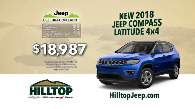 Hilltop Chrysler Jeep Dodge Ram | 2018 Jeep Compass Latitude 4x4 - May 2018 смотреть онлайн