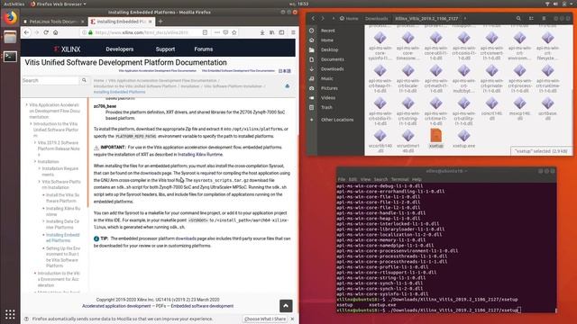 Install Xilinx tools 2019.2 with Ubuntu18.04.2 смотреть онлайн