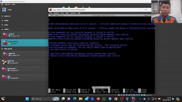 tugas install ssh dengan Debian 10 смотреть онлайн