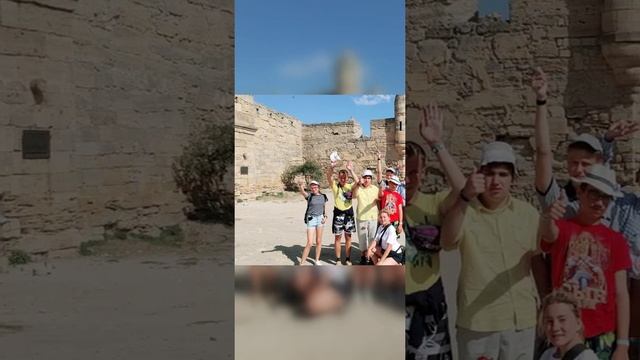 Особенные дети Общественной организации "Белый дельфин" на экскурсии в древнем городе Керчь. смотреть онлайн