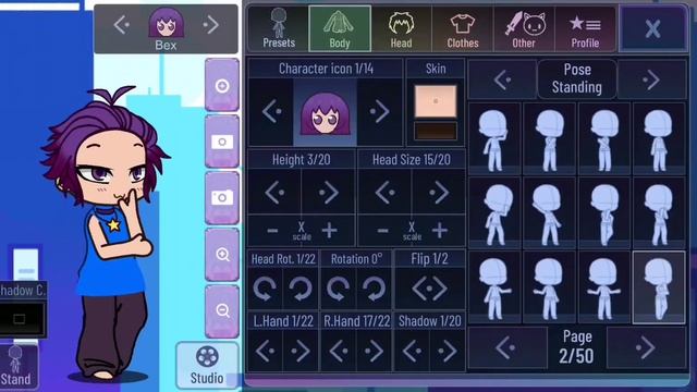I installed & made an OC in Gacha World смотреть онлайн