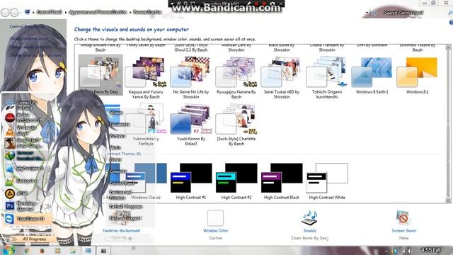 Windows 7 Theme Anime Musaigen no Phantom World - Izumi Reina смотреть онлайн