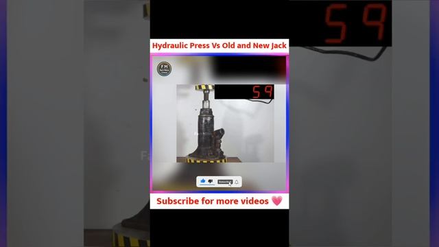 Hydraulic Press Vs Old and New Jack || कौनसा जैक ज्यादा वजह सहन कर पाएगा?🤔 смотреть онлайн