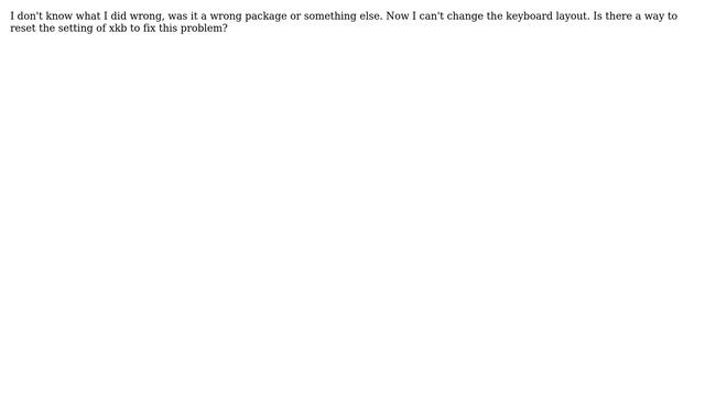 Your xorg.conf does not contain any XkbLayoout options Error in puppyLinux смотреть онлайн