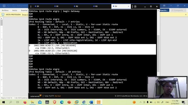 16.1.2 Lab - Configure Route Redistribution Between EIGRP and OSPF | GNS3 смотреть онлайн