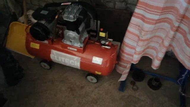 Первый запуск компрессора. смотреть онлайн