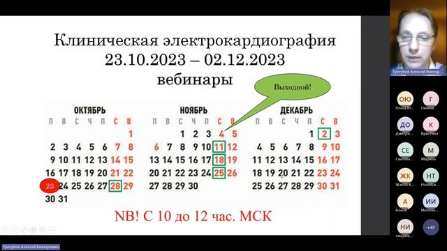 Введение в курс Клиническая ЭКГ 23112023