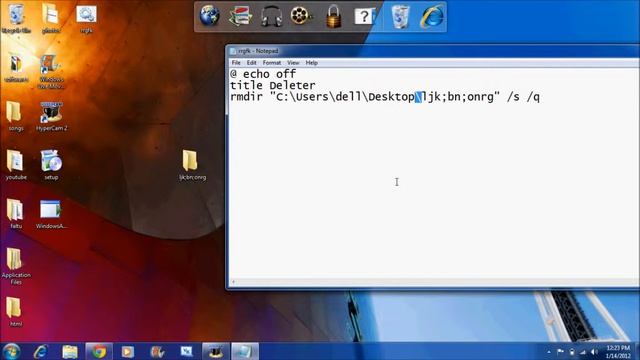how to delete a file without using recycle bin смотреть онлайн