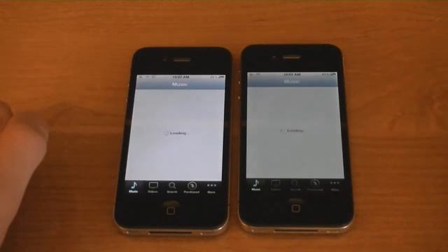 iPhone 4S vs. iPhone 4 - App Launch Speed Test смотреть онлайн