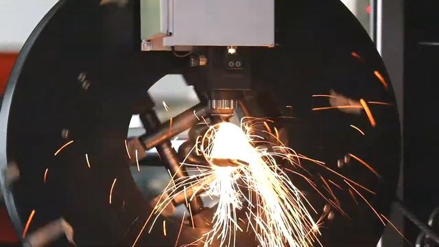 Tube fiber laser metal cutting machine T6 made by bodor смотреть онлайн