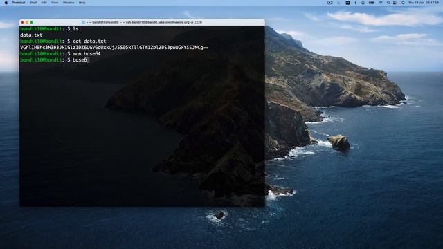 OverTheWire - Bandit - Level 10 смотреть онлайн
