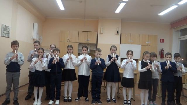 ГБОУ Школа 2053 Ансамбль "Весёлый наигрыш" "Колыбельная Волховы" смотреть онлайн