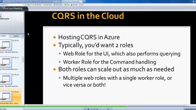 Greenfield Development with CQRS & Windows Azure Training Webinar - Part 6 of 8 - Intertech смотреть онлайн