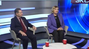 Разведчики Елена Вавилова и Андрей Безруков в программе "ЭКСКЛЮЗИВНОЕ ИНТЕРВЬЮ" от 26.10.2024