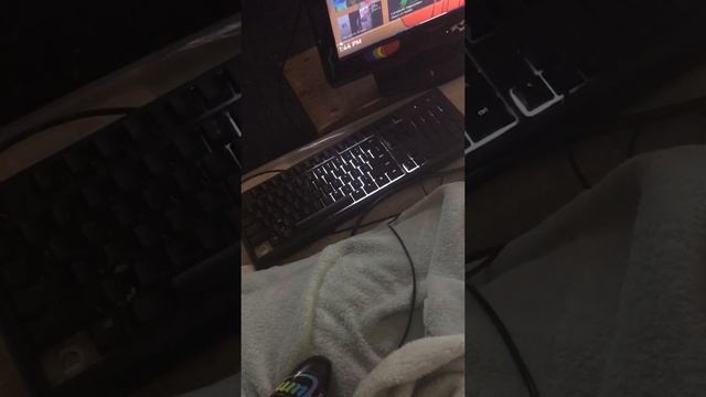Bad Snake!! - Bad Apple On A Razer Ornata Chroma Keyboard