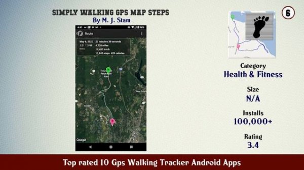Top rated 10 Gps Walking Tracker Android Apps