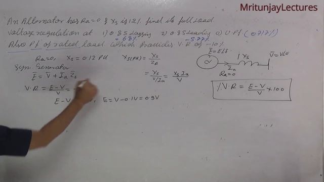 5.26 MCQ-7 Test Paper | Power Factor Control Of Synchronous Generator & Motor In English