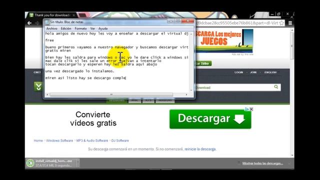 tutorial de como decargar e instalar virtual dj free смотреть онлайн