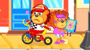 Lion Family на русском - Маша и Леопольд. Не открывай эту дверь - Мультик для детей