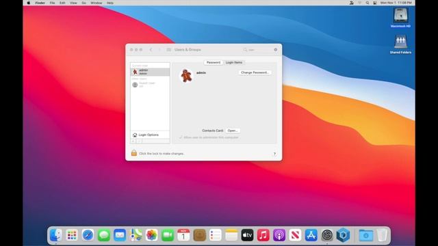 MacOS Big Sur - Change User Account Icon смотреть онлайн