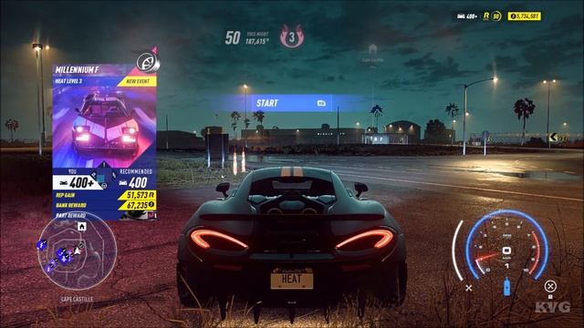 Need for Speed Heat - 1068 BHP McLaren 600LT 2018 - Police Chase & Free Roam Gameplay HD смотреть онлайн