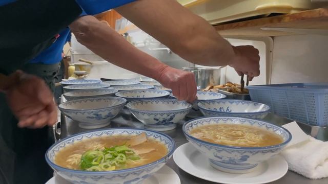 Sold 1100 Ramen A Day. A New Record Was Established. / Japanese Noodle, Ramen.