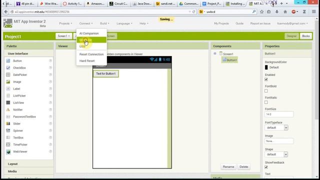 Android App Inventor 1b: Connect to Emulator смотреть онлайн