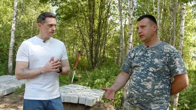 Как это сделано? Строительство началось, забиваем сваи, и что пошло не так? #новаяжизнь #обзор #дача