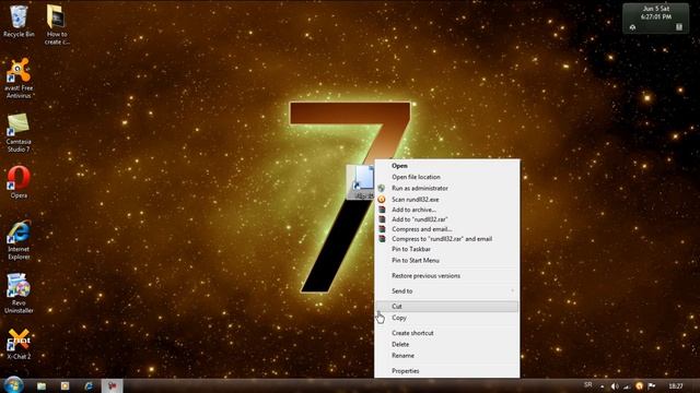 Enable Flip 3D in Windows 7 смотреть онлайн