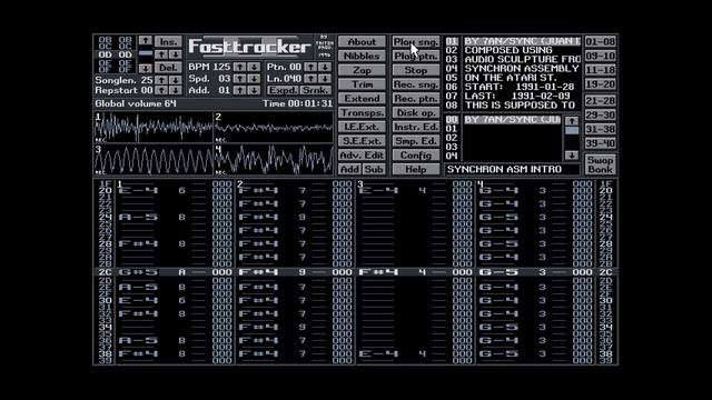 JUAN I - SYNCHRON ASM INTRO