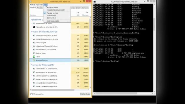 Windows 8.1 sin "explorer.exe" смотреть онлайн