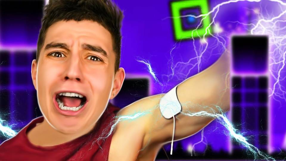 ⚡ БЬЕТ ТОКОМ ЗА СМЕРТЬ В GEOMETRY DASH! **ГЛЕНТ в ГЕОМЕТРИИ* ЧЕЛЛЕНДЖ смотреть онлайн